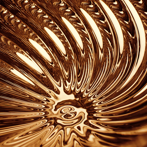 Подвесной светильник Tom Dixon Whirl Large Gold Whirl WHS02GO-PEUM1