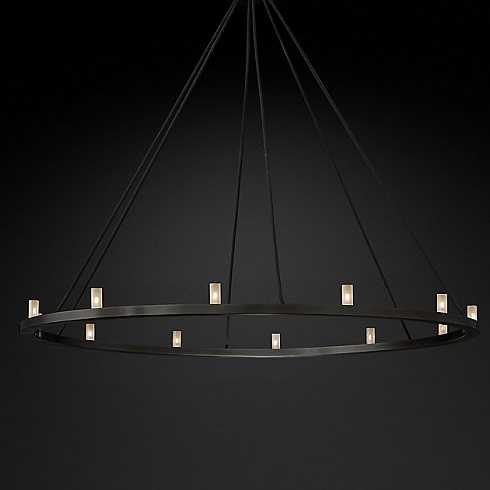 Люстра Restoration Hardware Rennes Round 48" Bronze Rennes 68090983 BRZ