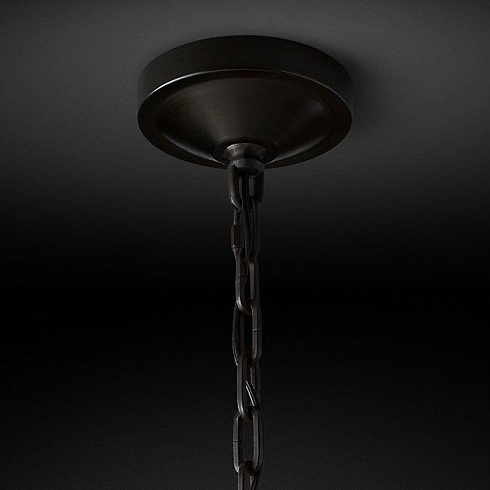 Люстра Restoration Hardware English Openwork 17" Aged Iron English Openwork 68080271 IRON