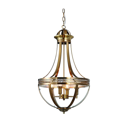 Люстра Delight Collection Capitol 6 ant.brass Capitol KM0287P-6 antique brass