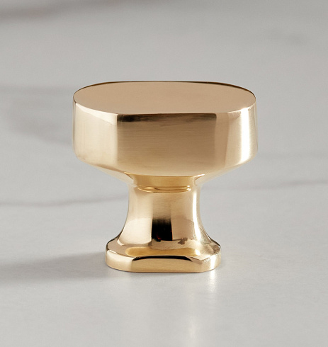 Ручка-кнопка Rejuvenation Archie Aged Brass Archie 1435197