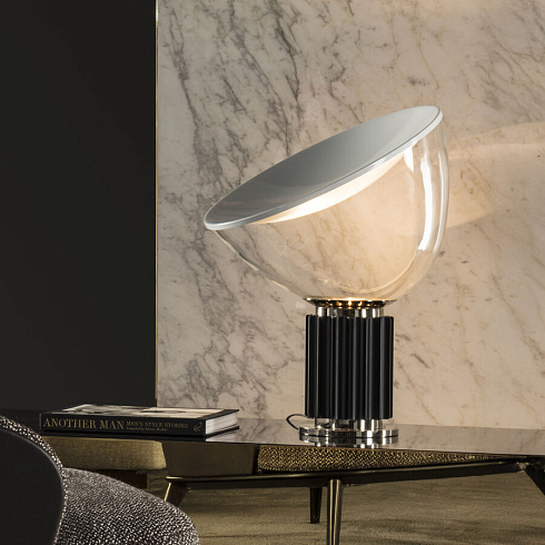Настольная лампа Flos Taccia bronze / Glass Taccia F6602046
