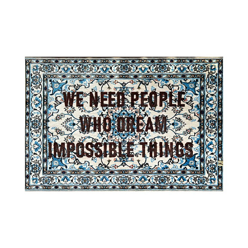 Ковер Seletti We Need People Burnt Carpet 18225