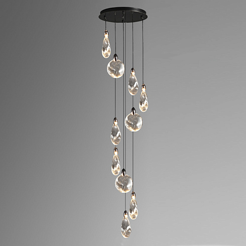 Подвесной светильник Delight Collection MT9176-10H pearl black Colvin
