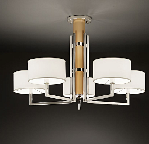 Люстра Arizzi 2085/5 Nut-brown / Polished nickel 2085