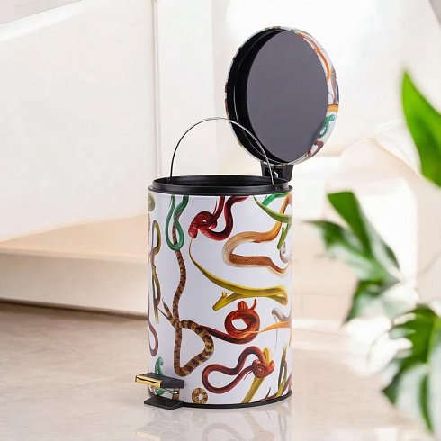 Мусорное ведро Seletti Snakes White 5L Toiletpaper Home 13446