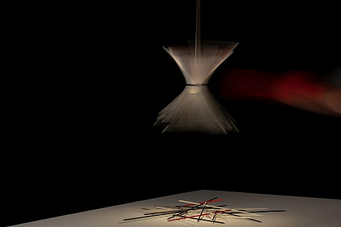 Подвесной светильник Ingo Maurer Pic-A-Stic Blue/Red/Orange Pic-a-stick 1371000