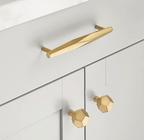 Ручка-скоба Restoration Hardware Camden L.7.6cm Lacquered Burnished Brass Camden 24170193 LBB