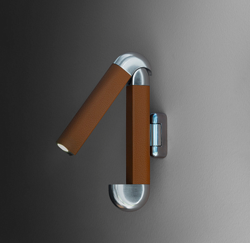 Настенный светильник Contardi Picchio Polished aluminium с встроенным драйвером Picchio ACAM.006300