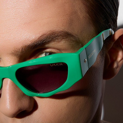 Солнцезащитные очки Seletti COLORADO - Green SELETTI X OKKIA OKS03-GR