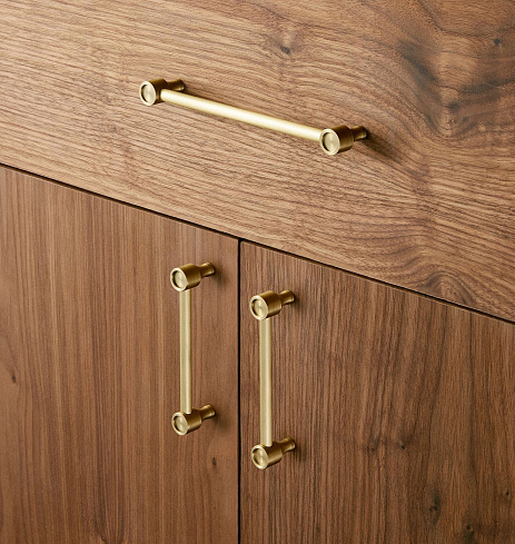 Ручка-скоба Rejuvenation Perles L.10.2 Aged Brass Perles 1151868 (C103477)