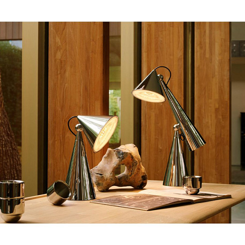Настольная лампа Tom Dixon Pose Task Light Silver Pose POTL11SS-TUN01M1