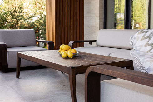 Журнальный стол Delight Collection Outdoor Grace Grace Grace Coffetable 160x80 венге