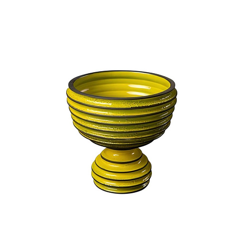 Ваза Bitossi Ceramiche Revolver Yellow/brown Revolver CHR00005