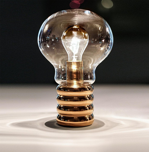 Настольная лампа Ingo Maurer Bulb Brass LED Bulb 1031000