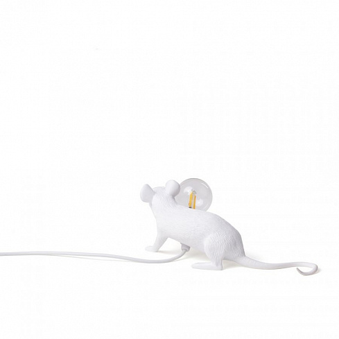 Настольная лампа Seletti Mouse Lamp Lyie Down USB Mouse Lamp 15222