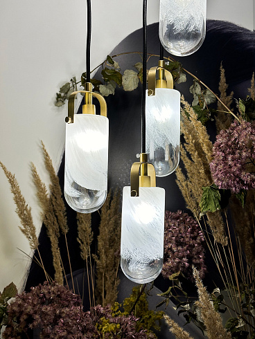 Подвесной светильник Delight Collection MT9056-10H brass Sorno