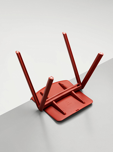 Стул Midj Stack S PP Red Bulgaro Stack S2270SP0+Red Bulgaro