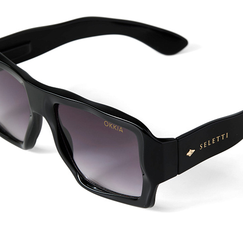 Солнцезащитные очки Seletti KANSAS - Black Gradient SELETTI X OKKIA OKS01-BB