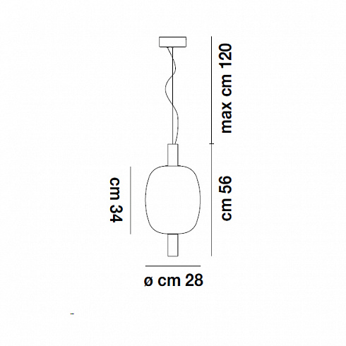 Подвесной светильник Vistosi Riflesso SP 2 clear/copper Riflesso SPREFL2CRRA