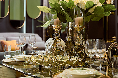 Подсвечник Garda Decor 2K166208G* 