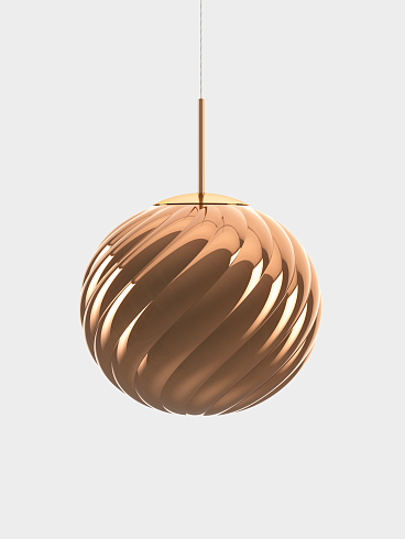 Подвесной светильник Tom Dixon Whirl Large Copper Whirl WHS02CO-PEUM1