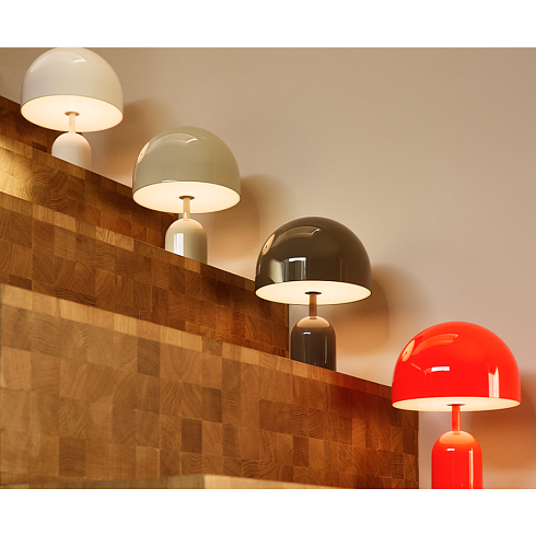 Настольная лампа Tom Dixon Bell Portable v2 black Bell BEPO11BLUN