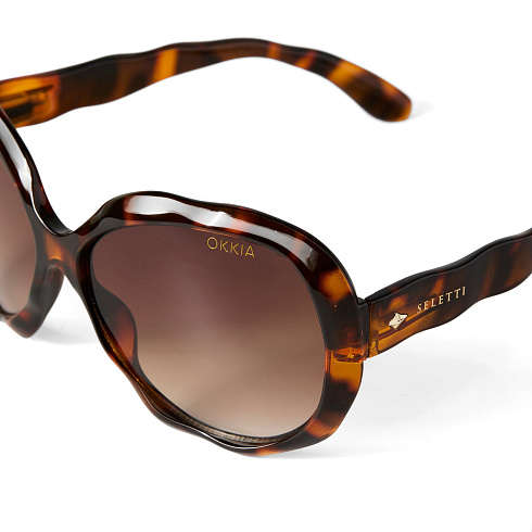 Солнцезащитные очки Seletti CALIFORNIA - Green Gradient SELETTI X OKKIA OKS05-CHG