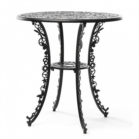 Обеденный стол Seletti Aluminium Black Industry Collection 18687 NER