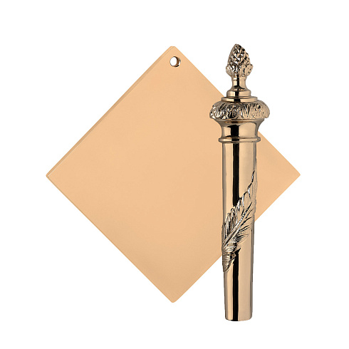 Дверная ручка Bronzes de France Art Deco 0237 polished bright gold Art Deco BEQ-0237-ADE-OR