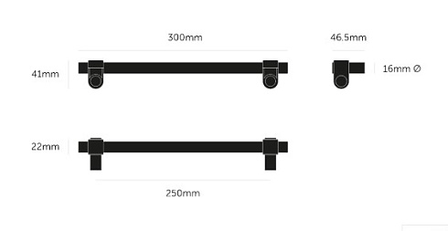 Ручка-скоба Buster and Punch Pull Bar Cast Brass Cast UPB-052114