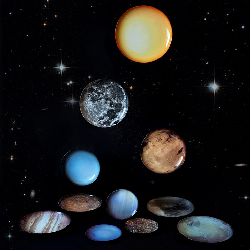 Тарелка глубокая Seletti Uranus Cosmic Diner 10824
