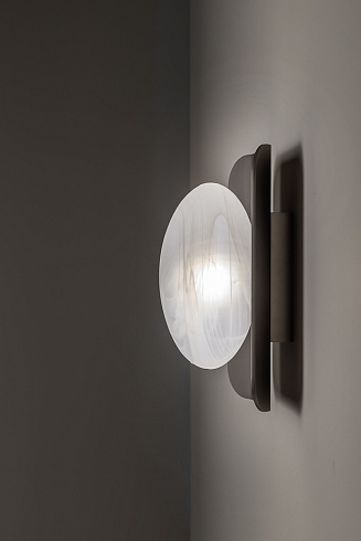 Настенный светильник Patrizia Volpato Nubi Black Nickel Nubi 0232/A+Matt black nickel