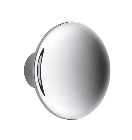 Ручка-кнопка Rejuvenation Round Dish Polished Chrome  Dish 6890369