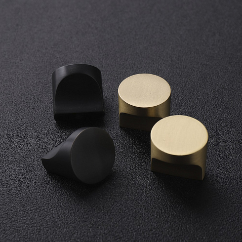 Ручка-кнопка DoorPull HK002 brass HK001