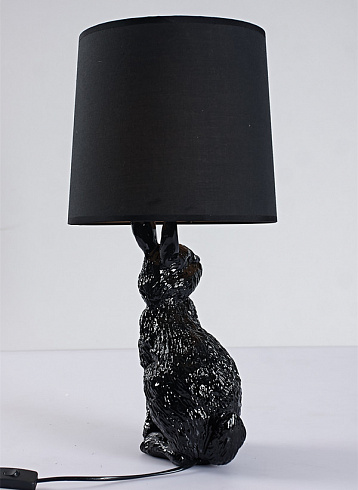 Настольная лампа Delight Collection Rabbit black Table lamp 6022T black