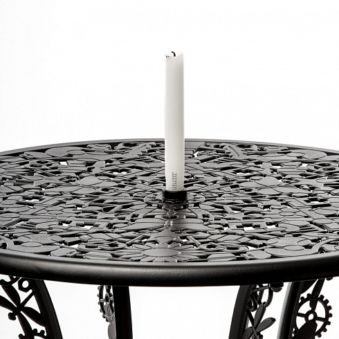 Обеденный стол Seletti Aluminium Black Industry Collection 18687 NER