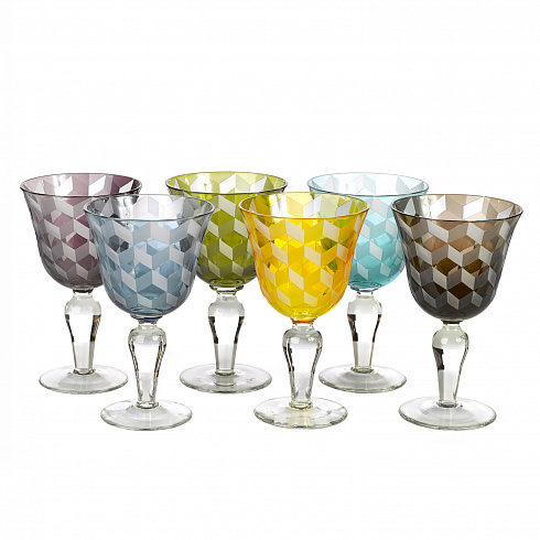 Набор Pols Potten Wine glass blocks Glasses 140-230-111