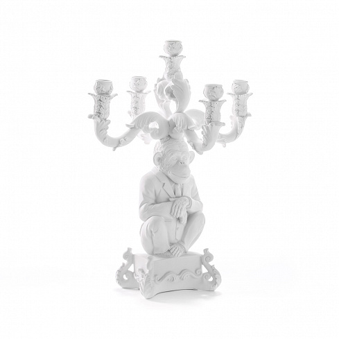 Канделябр Seletti Burlesque Chimp White Burlesque 14870 BIA