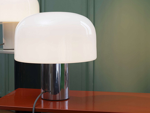 Настольная лампа Flos Bellhop Glass bright aluminium Bellhop F1074064