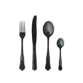 Retro Black set of 24