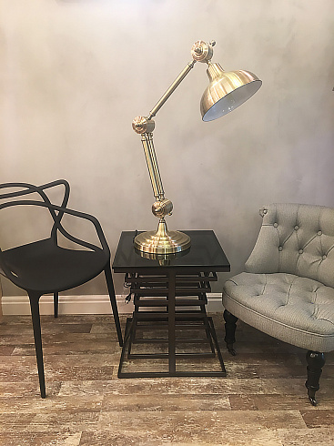 Настольная лампа Delight Collection KM601T brass Table Lamp