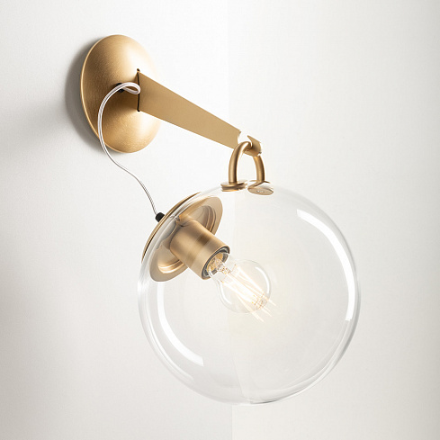 Настенный светильник Artemide Miconos satin brass Miconos A020110