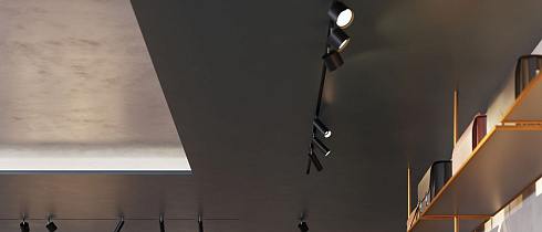 Спот Flexalighting Lad Т10 Black 40 24VDC tracks LADT1539M