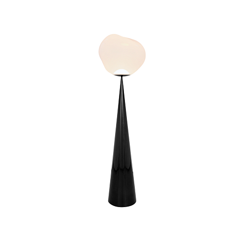 Торшер Tom Dixon Melt Cone Fat Opal/Silver LED Melt MES01OP-FUN05M2