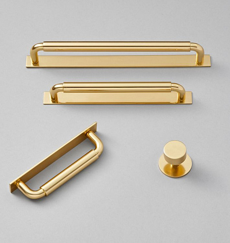 Ручка-скоба Rejuvenation Patton L.10.2cm Aged Brass Patton 3332333