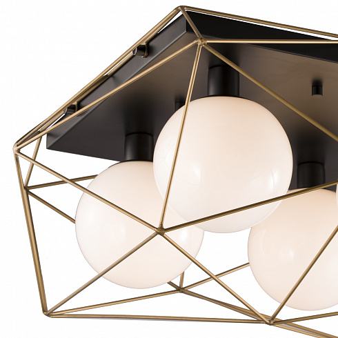 Потолочный светильник Delight Collection MX8525-4A gold/black MX8525