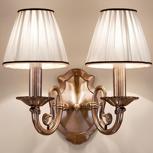 Настенный светильник Arizzi 2033/2/AP Antique bronze 2033