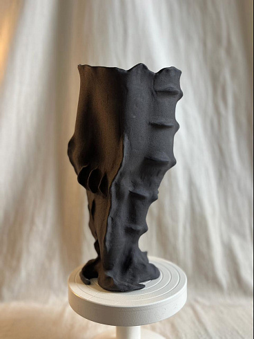 Ваза Katya Berlin BlackClay 06 Black Clay BERLIN06