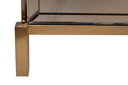 Тумба зеркальная 2 ящика см Garda Decor KFG170 